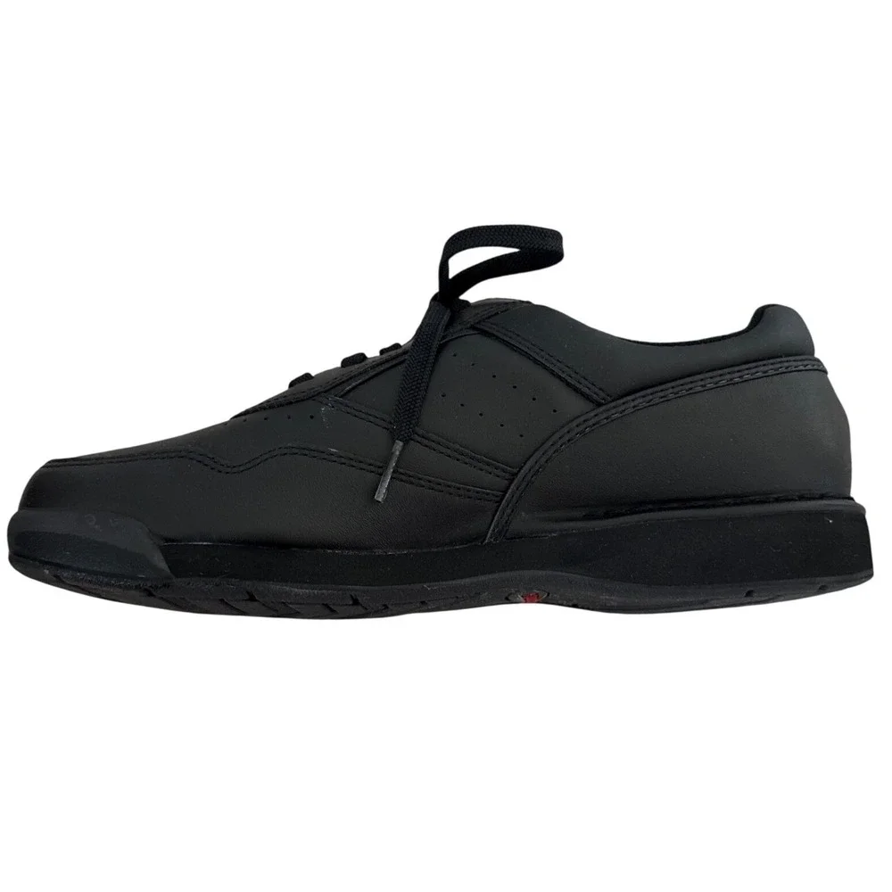 Rockport MilProWalker M7108W Black Leather Walking Shoe Mens 9.5W Wide NIB New